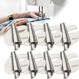 6 mm Hemming Folder Attachment for Industrial Sewing Machine (Pack Of 1) Sewing Kit-image-27