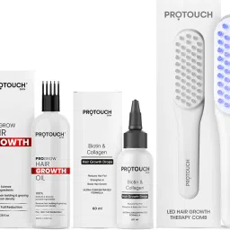 PROTOUCH Hair Growth Therapy Comb, Hair Growth Serum and Hair Growth Oil Personal Care Appliance Combo-image-19