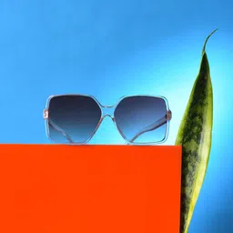 HAUTE SAUCE by Campus Sutra Women Brown Lens & White Oversized Sunglasses with UV Protected Lens-16