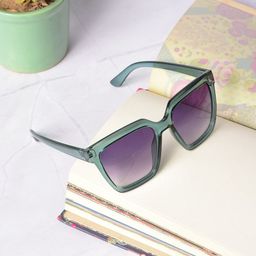 HAUTE SAUCE by Campus Sutra Women Purple Lens & Green Wayfarer Sunglass SS22_HSSG1178-image-65
