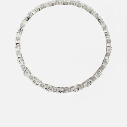 ZENEME Set Of 2 Rhodium-Plated AD-Studded Bangles image 2