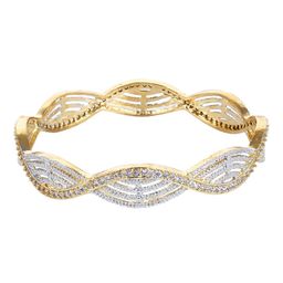 Anouk Set Of 2 Gold-Plated Stone-Studded Bangles image 3