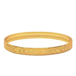 Shining Jewel - By Shivansh Woman Set Of 4 Gold-Plated Traditional Bangles image 4