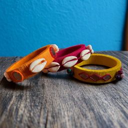 JEWELWATI Set Of 3 Embellished Bangles-image-1