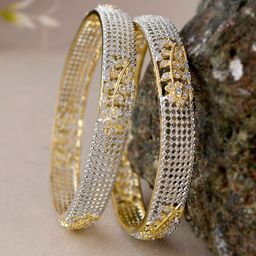 Shoshaa Set Of 2 AD-Studded Bangles-14