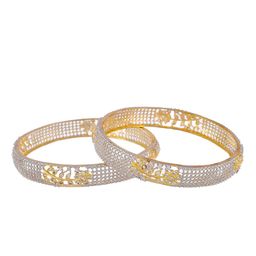 Shoshaa Set Of 2 AD-Studded Bangles image 2