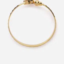 Anouk White Set Of 2 Gold-Plated Cubic Zirconia Studded Bangles image 2