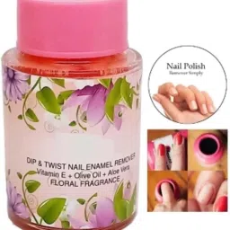 Dip & Twist Nail Enamel Remover Vitamin E + Olive Oil + Aloe Vera-7