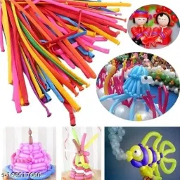 Solid Animals Kit Twisting Balloons with 01 Air Pump + 100pc Latex Long Balloons Balloon-image-66