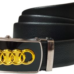 Men Party, Casual Orange Artificial Leather Belt-image-83