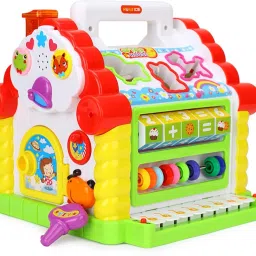 Multifunctional Musical Fun House Electronic Geometric Blocks Sorting Learning Educational Toys-image-26