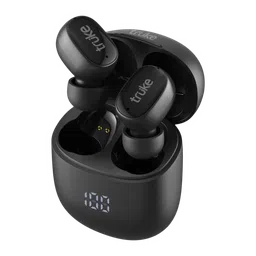 truke Buds F1 B130 TWS Earbuds with Environmental Noise Cancellation (IPX4 Sweat & Water Resistant, 48 Hours Playback, Black)-12