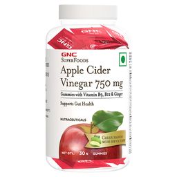 GNC Apple Cider Vinegar 750mg, 30 gummies Green Mango-image-24