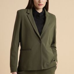 van heusen Women Solid Single Breasted Formal Blazer-picture-7