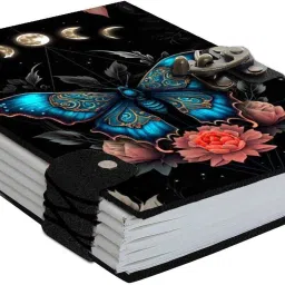 Printed Diary Notebook With Lock Clasp For Gift/Office Use (5*7 Inch,160 Pages) A5 Diary Unruled 160 Pages-image-91