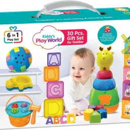 Kiddy's Play World 6 in 1 Toys Play Set for Kids-0