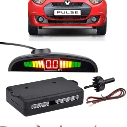 PKNB0477 Black Car Reverse Parking Sensor with LED Display 4 Sensor PKNB0477 Parking Sensor-1