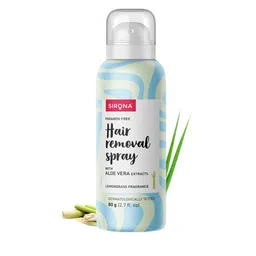 Sirona Hair Removal Spray With Aloe Vera Extracts and Lemongrass Fragrance - 80g-image-4