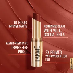 lakmé 9TO5 Primer + Matte Lip Color image 4