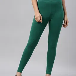 Go Colors Plus Size Slim-Fit Ankle-Length Leggings-21