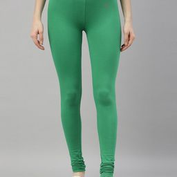 TWIN BIRDS Flexible Comfort-Fit Churidar-Length Leggings-image-73