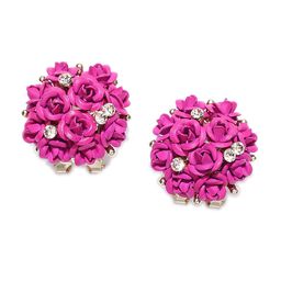 DressBerry Gold-Plated Contemporary Studs Earrings-96