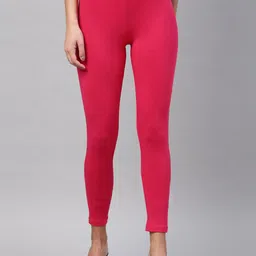 Go Colors Slim Fit Ankle Length Leggings-image-51