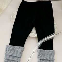 FOREVER FRIDAY Girls Pure Cotton Mid Rise Ankle Length Leggings-picture-3