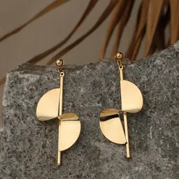 PATOLA BY VJ Silver Plated Drop Earrings-14