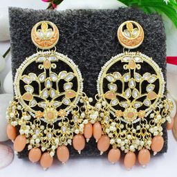 PRIVIU Gold-Plated Classic Drop Earrings-34