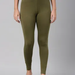 Go Colors Slim Fit Ankle Length Leggings-image-86