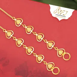 Vighnaharta Set Of 4 Gold-Plated Ear Cuff Earrings-image-35