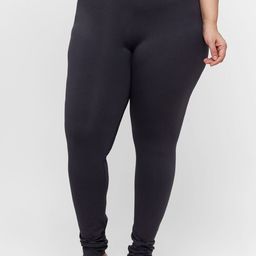 De Moza Women Grey Solid Cotton Churidar-Length Leggings-image-105
