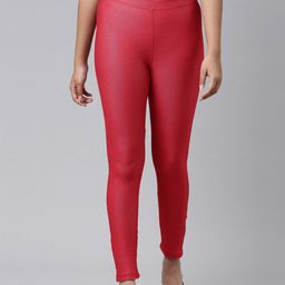 Go Colors Girls Solid Jeggings-picture-11