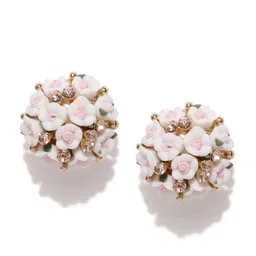 DressBerry Gold-Plated Contemporary Studs Earrings-43