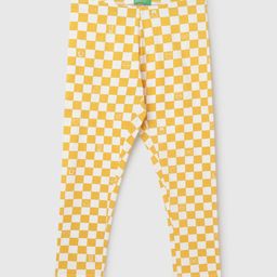 United Colors of Benetton Girls Checked Ankle Length Leggings-image-70