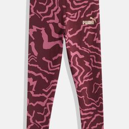 Puma Girls Alpha AOP Printed Leggings-image-38