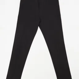 Cantabil Girls Solid Black Jeggings-image-37