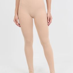 Lebami Women Beige Solid Thermal Stockings-image-32