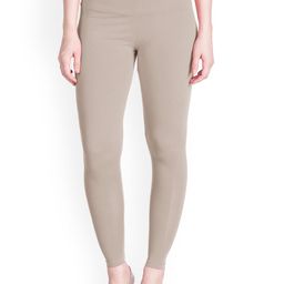 LYRA Women Grey Solid Ankle-Length Leggings-image-54