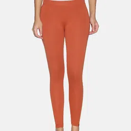 TWIN BIRDS Women Orange Ankle-Length Leggings-picture-55