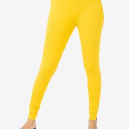 indian flower Women Churidar Length Leggings-image-50
