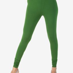 indian flower Women Churidar Length Leggings-image-16