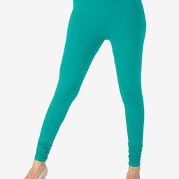 indian flower Women Churidar Length Leggings-image-59