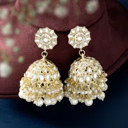 Peora Contemporary Jhumkas Earrings-18