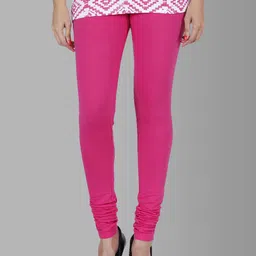Feather Soft Elite Women Pink Churidar Length Leggings-image-8