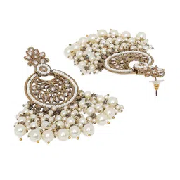 OOMPH Circular Chandbalis Earrings image 2