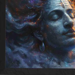SAF Black & Orange Religious Shiva Wall Paintings-picture-41