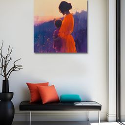 OLIVE TREE Beige & Red 1 Piece Canvas Other Wall Paintings-picture-46