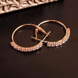 DressBerry Circular Hoop Earrings-28